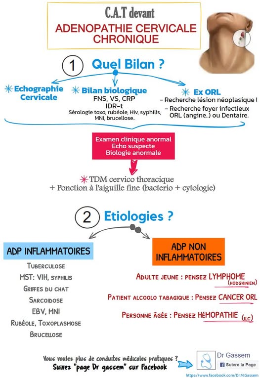 Adénopathie cervicale chronique